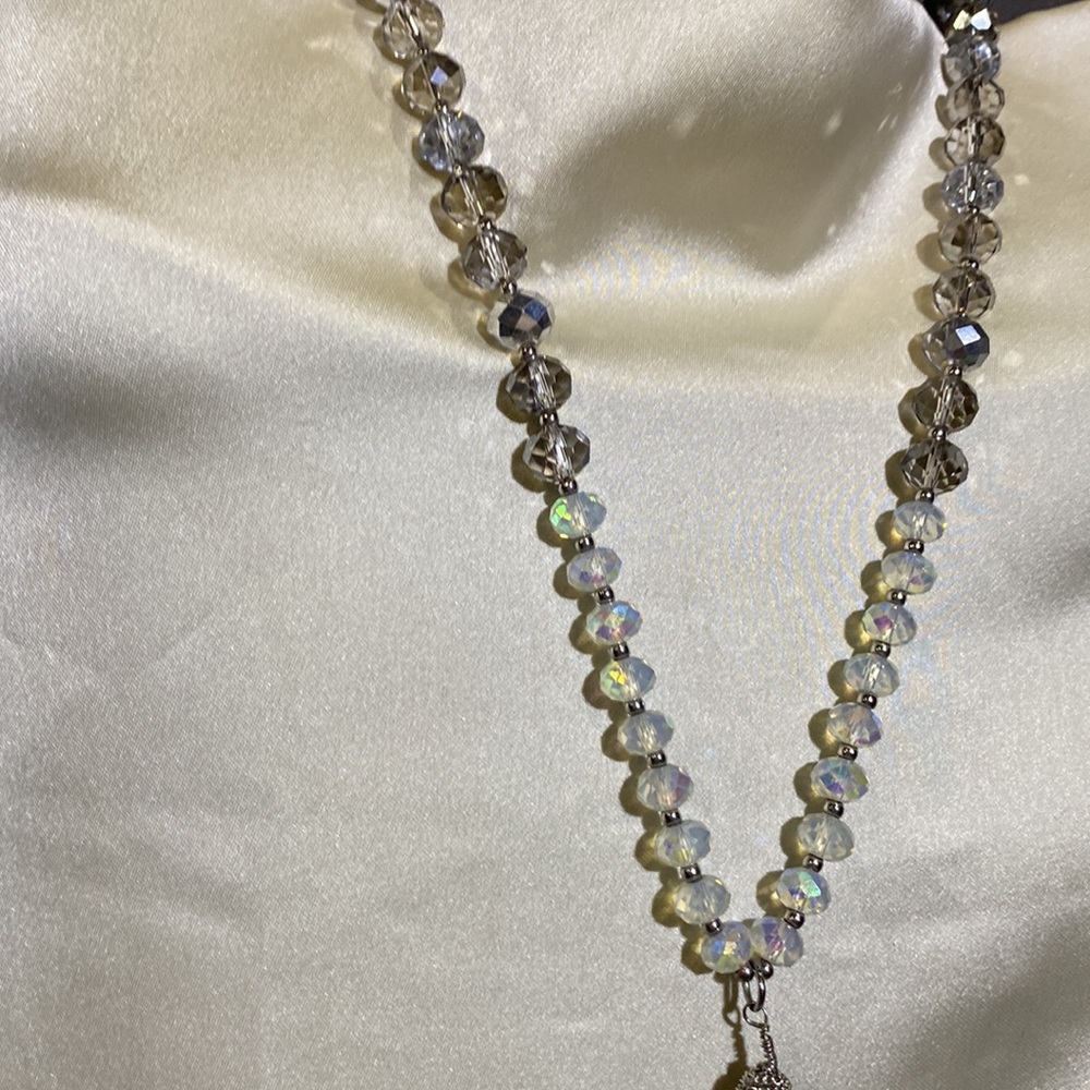 Crystal Tear Drop Statement Piece - image 4